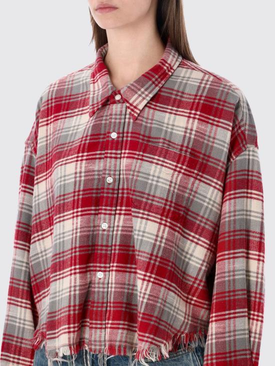 26SS 알13 셔츠 R13WR150 R683B Red - R13