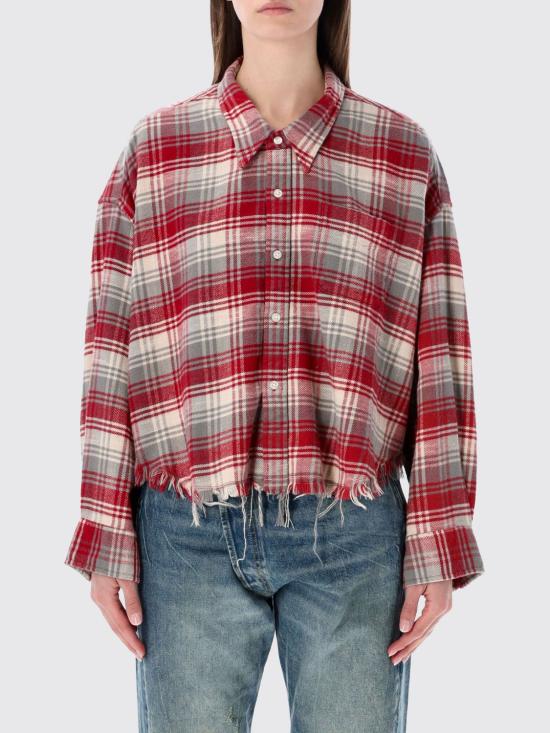 26SS 알13 셔츠 R13WR150 R683B Red