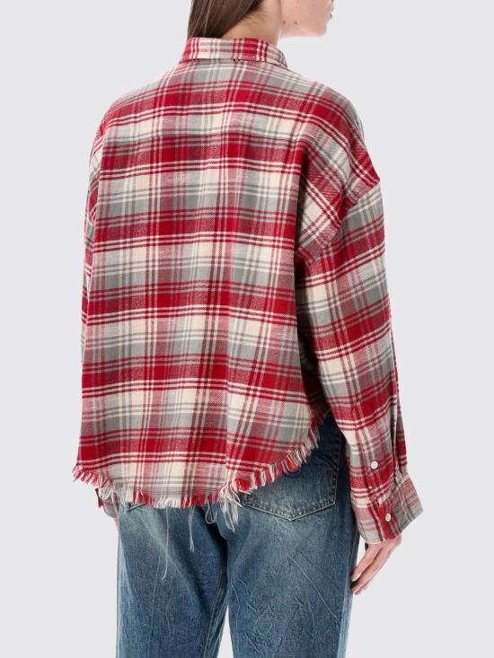 26SS 알13 셔츠 R13WR150 R683B Red - R13