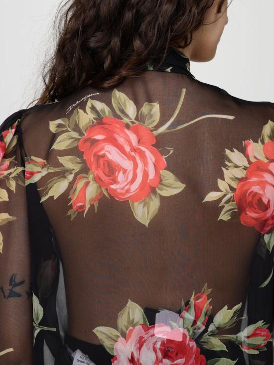 26SS 돌체앤가바나 블라우스 F7BJ2TIS11F HN5ZN Black - DOLCE & GABBANA