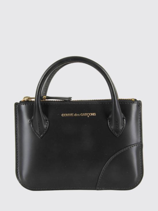 26SS 꼼데가르송 클래식 레더 라인 파우치 SA8100HA 1 Black