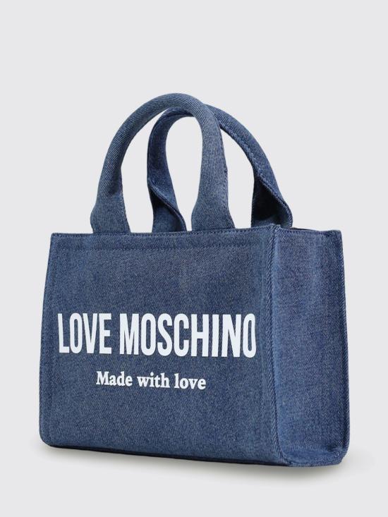 26SS 모스키노 토트백 JC4055PP1OLG1 70A Denim - MOSCHINO