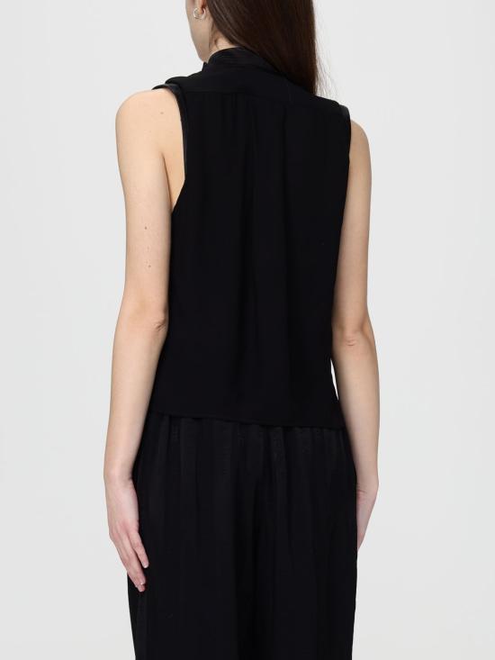 26SS 엘리자베타프랜치 민소매 티셔츠 CA13461E2 110 Black - ELISABETTA FRANCHI