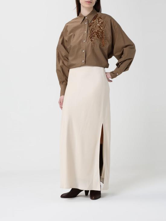 26SS 브루넬로 쿠치넬리 셔츠 M0F79RJ916 C9266 Sand - BRUNELLO CUCINELLI