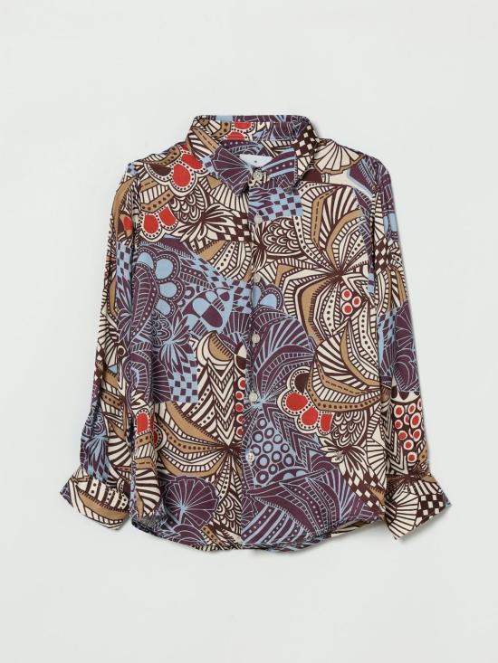 26SS [키즈] 마뉴엘리츠 셔츠 MR4388 AZZURRO Gnawed Blue