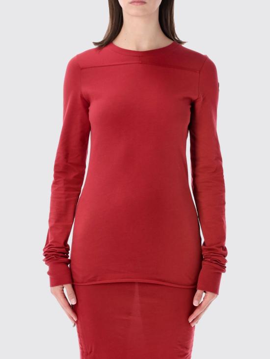 26SS 몽클레어 반팔 티셔츠 MU01F8D0189AHD 46E Red