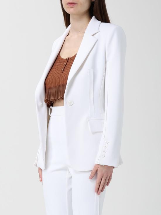 26SS 엘리자베타프랜치 수트 자켓 GI21661E2 360 White - ELISABETTA FRANCHI