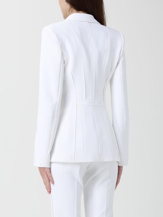 26SS 엘리자베타프랜치 수트 자켓 GI21661E2 360 White - ELISABETTA FRANCHI