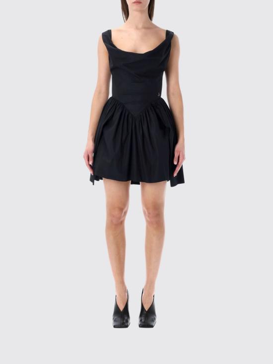 26SS 비비안웨스트우드 롱 원피스 1101039HW009Q N401 Black