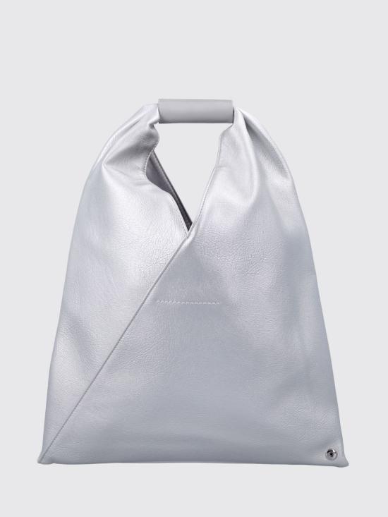 26SS MM6 메종마르지엘라 JAPANESE 재패니즈 스몰 토트백 S54WD0043P8396 T9002 Silver - MM6 MAISON MARGIELA