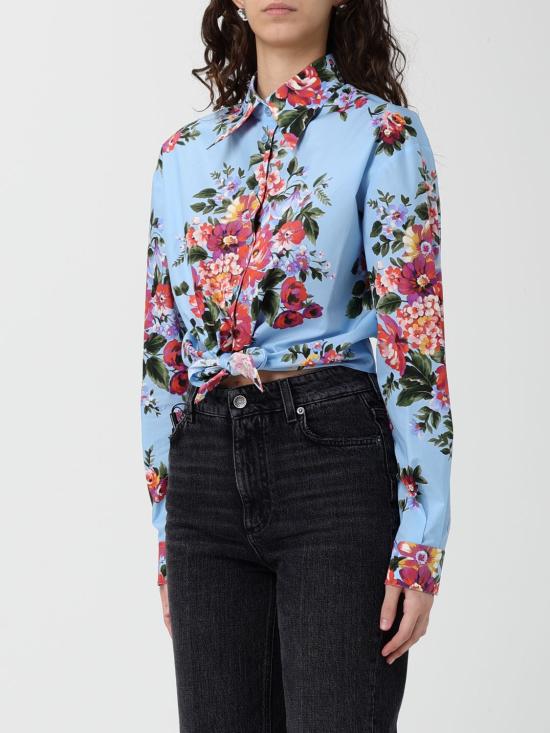 26SS 돌체앤가바나 셔츠 F5T76THS5UU HC5ZO Gnawed Blue - DOLCE & GABBANA