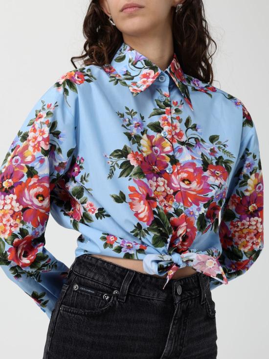 26SS 돌체앤가바나 셔츠 F5T76THS5UU HC5ZO Gnawed Blue - DOLCE & GABBANA