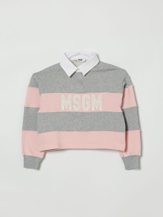 26SS [키즈] 엠에스지엠 폴로 셔츠 S6MSJGSW027 MS076 Pink