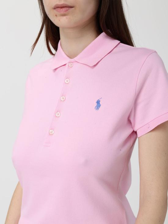 26SS 폴로 랄프로렌 폴로 티셔츠 211870245 013 Strawberry - POLO RALPH LAUREN