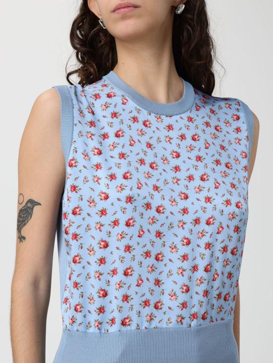 26SS 돌체앤가바나 탑 FXT43TJBSOQ HC5XJ Blue - DOLCE & GABBANA