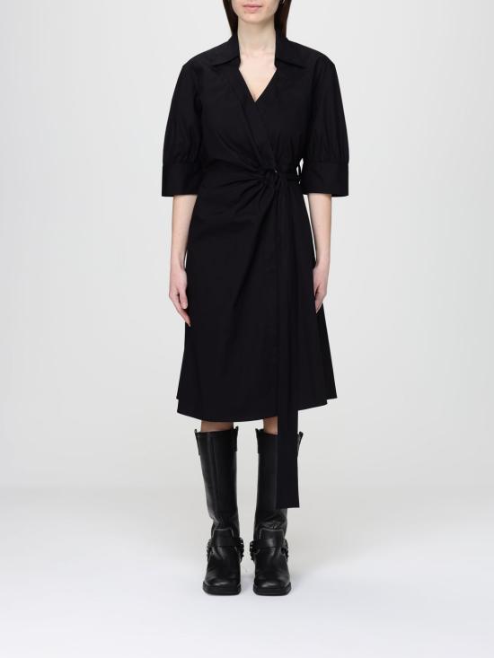 26SS 핑코 롱 원피스 106602A35Q Z99 Black