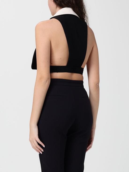 26SS 엘리자베타프랜치 베스트 GL00161E2 685 Black - ELISABETTA FRANCHI