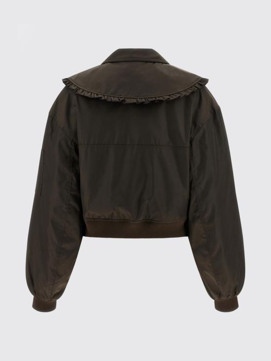 26SS 가니 나일론 봄버 자켓 A1010046 ZWX Brown - GANNI