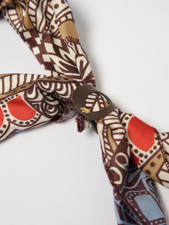 26SS [키즈] 마뉴엘리츠 스카프 MR3297 AZZURRO Gnawed Blue - MANUEL RITZ