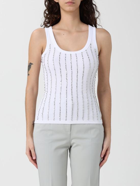 26SS 핑코 반팔 티셔츠 106265A334 Z04 White