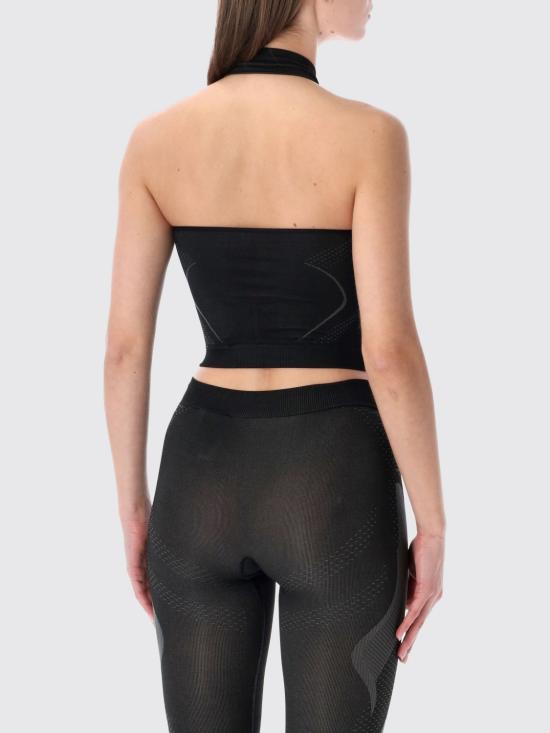 26SS 오프화이트 민소매 티셔츠 OWVO05RS26KNI001 1001 Black - OFF WHITE