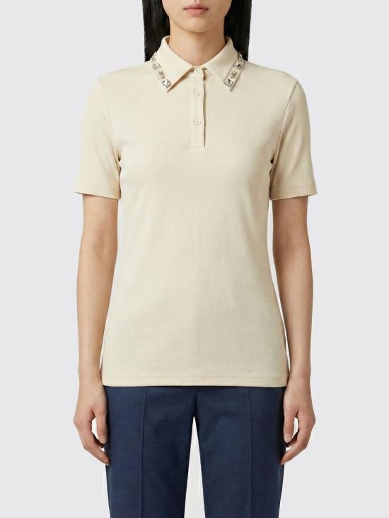 26SS 파비아나 필리피 폴로 티셔츠 JED266F138L908 0145 Beige