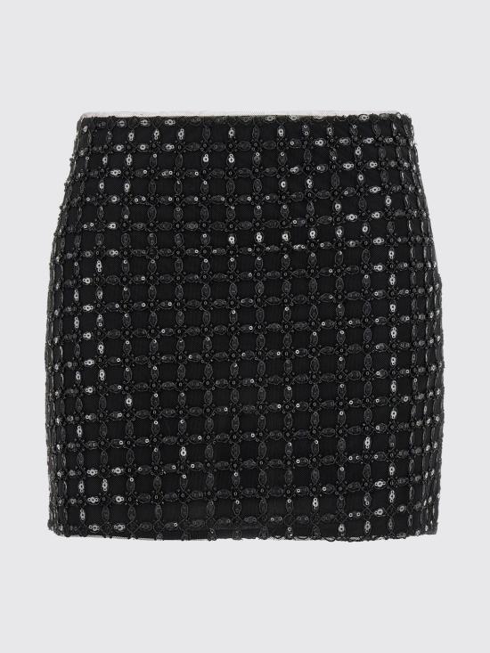 26SS 로테이트 숏 스커트 115051 100 Black - ROTATE