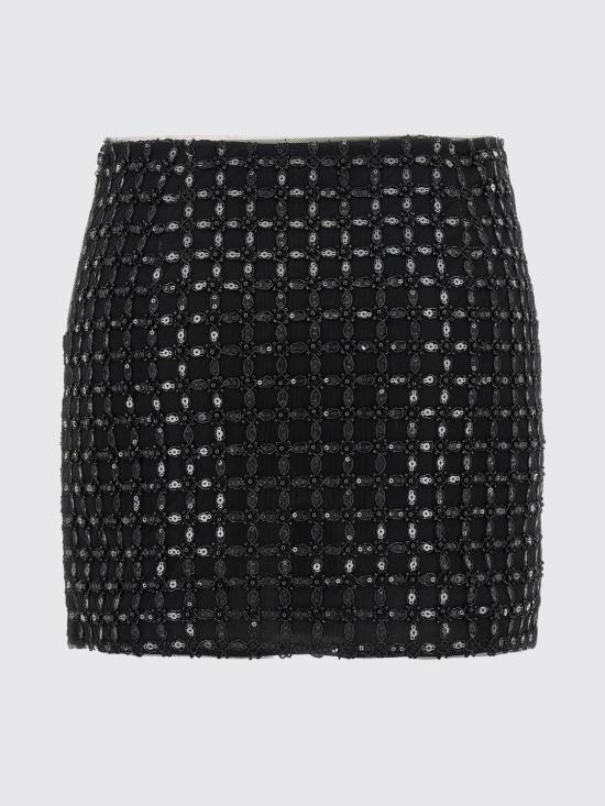 26SS 로테이트 숏 스커트 115051 100 Black - ROTATE