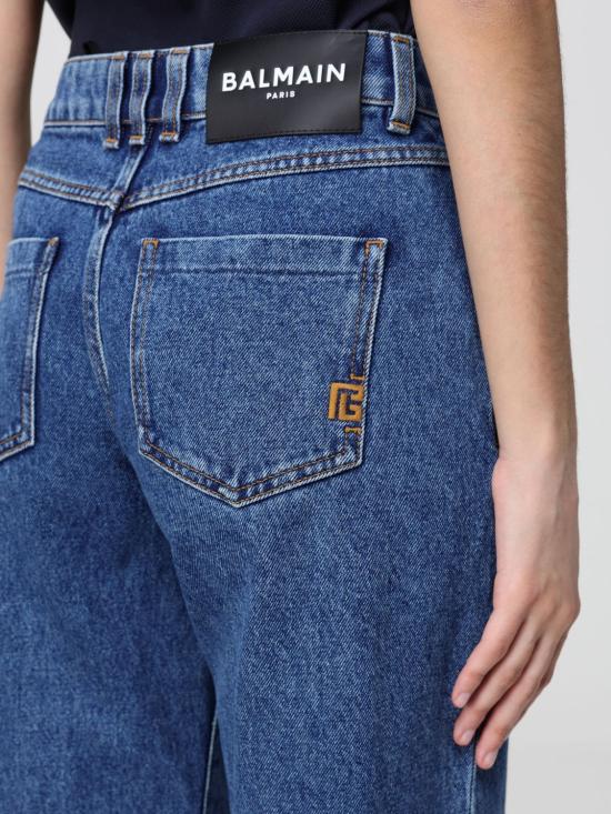 26SS 발망 데님 팬츠 GF1MI051DG08 6EX Denim - BALMAIN