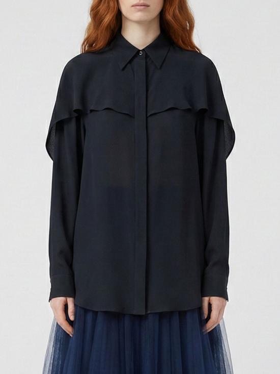 26SS 파비아나 필리피 셔츠 CAD266F315D943 5146 Blue