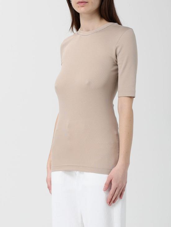 26SS 브루넬로 쿠치넬리 반팔 티셔츠 M0TC8BJ310 C8539 Beige - BRUNELLO CUCINELLI