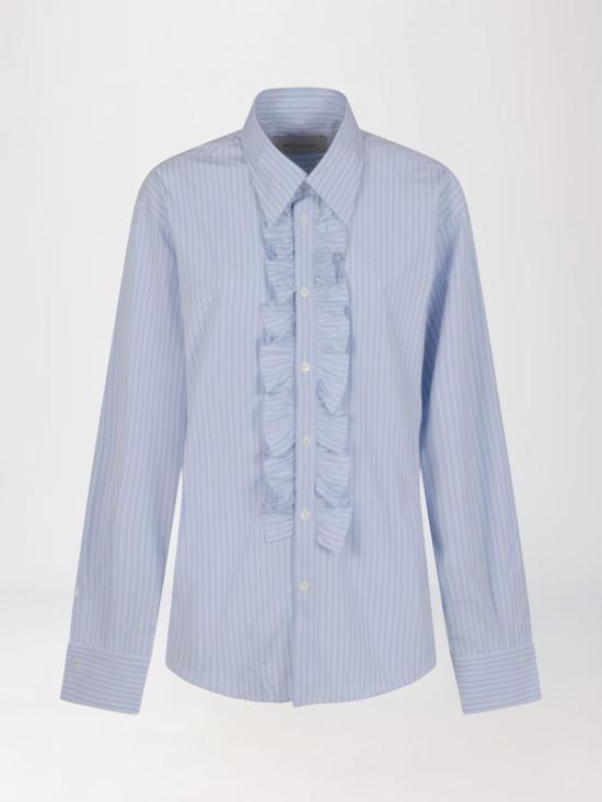 26SS 아미 긴팔 셔츠 HSH820CO0219 4844 Blue - AMI