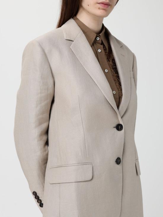 26SS 브루넬로 쿠치넬리 수트 자켓 MH5277519 C9272 Beige - BRUNELLO CUCINELLI