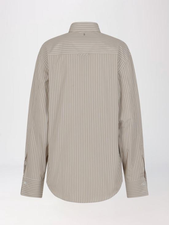 26SS 아미 긴팔 셔츠 HSH820CO0219 A040 Beige - AMI