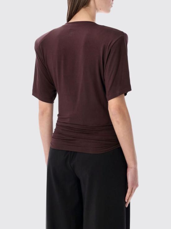 26SS 마그다뷰트림 반팔 티셔츠 102426 Brown - MAGDA BUTRYM