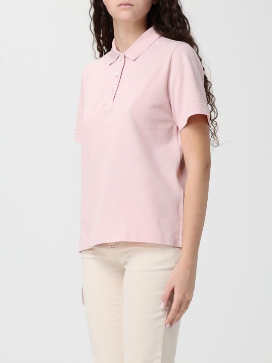 26SS 버버리 코튼 폴로 셔츠 8118960 Pink - BURBERRY