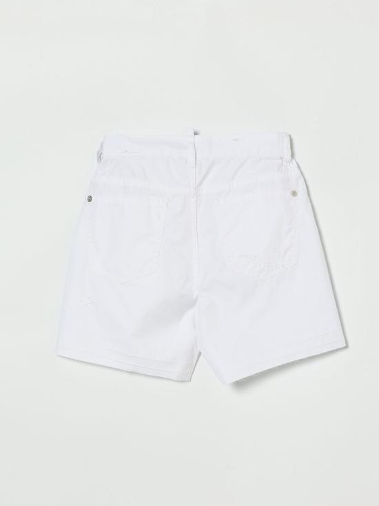 26SS [키즈] 디스퀘어드2 쇼츠/버뮤다 DQ3208D0AGL DQ100 White - DSQUARED2
