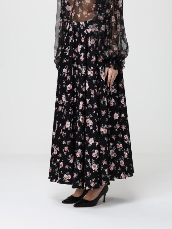 26SS 돌체앤가바나 롱 스커트 F4DBGTFSA8C HN5XQ Black - DOLCE & GABBANA