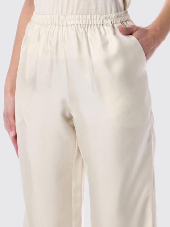 26SS 루루 스튜디오 스트레이트 팬츠 ALERA IVORY White - LOULOU STUDIO