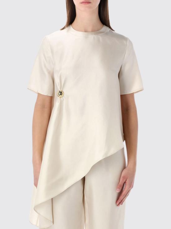 26SS 루루 스튜디오 반팔 티셔츠 MADEA IVORY White