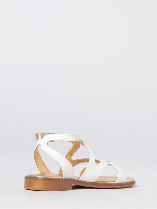 26SS [키즈] 엘리자베타프랜치 샌들 F4A2 E0564 1733139 Yellow Cream - ELISABETTA FRANCHI