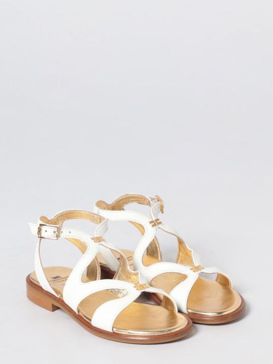 26SS [키즈] 엘리자베타프랜치 샌들 F4A2 E0564 1733139 Yellow Cream - ELISABETTA FRANCHI