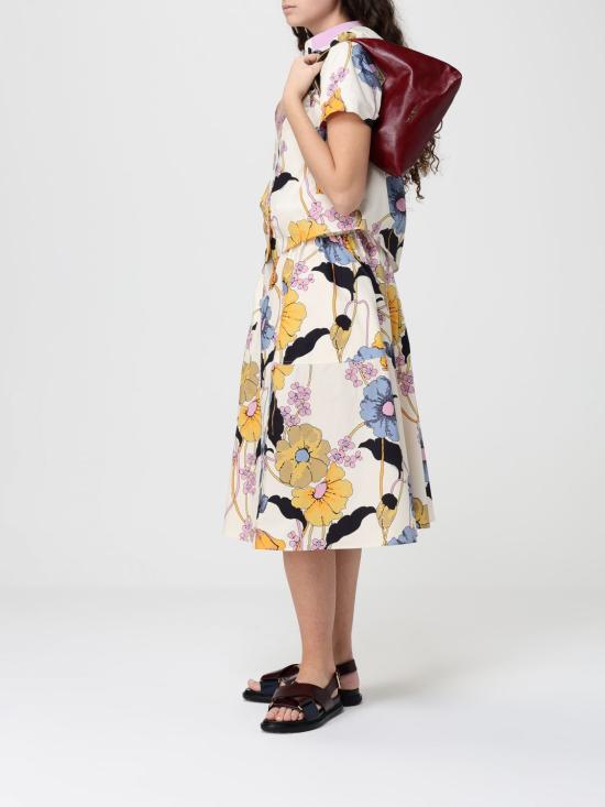 26SS 마르니 토트백 BMMP0171U0P8914 00R85 Burgundy - MARNI