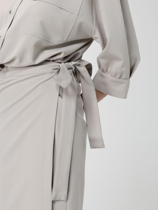 26SS 핑코 롱 원피스 106654A18E I18 Grey - PINKO