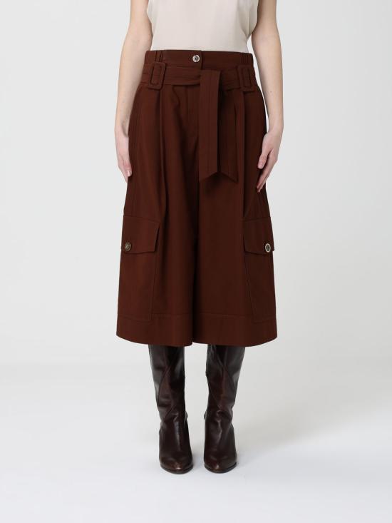 26SS 핑코 롱 스커트 106152A2ER L78 Brown