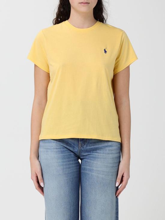 26SS 폴로 랄프로렌 반팔 티셔츠 211B14605 017 Yellow