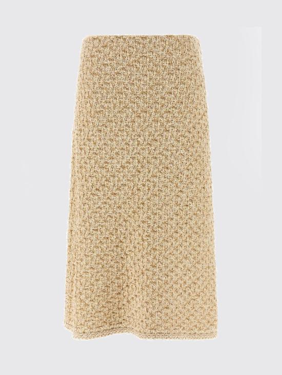 26SS 파비아나 필리피 롱 스커트 GND266F388L741 VR1 Beige - FABIANA FILIPPI