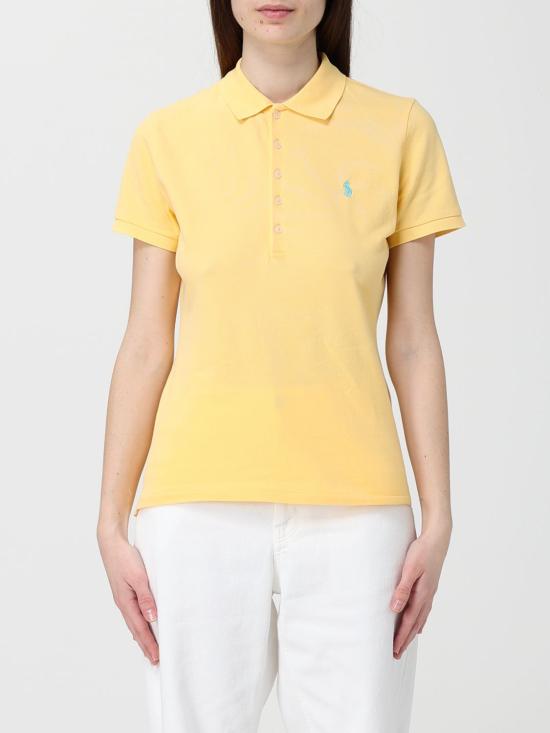 26SS 폴로 랄프로렌 폴로 티셔츠 211870245 030 Yellow