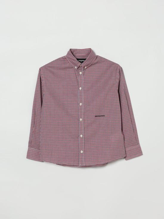 26SS [키즈] 디스퀘어드2 셔츠 DQ3227D0AG3 DQ401 Red