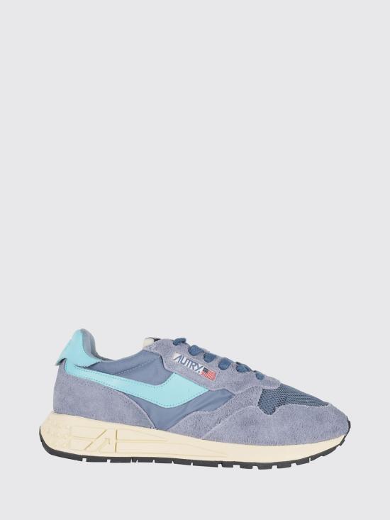 26SS 오트리 릴윈드 로우 나일론 스웨이드 스니커즈 WWLMUT37 Blue